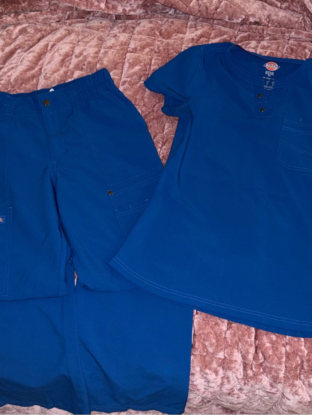 Dickies Royal Blue Medical Scrub Set